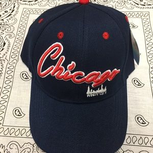 Chicago Windy City Velcro Closure Baseball Cap